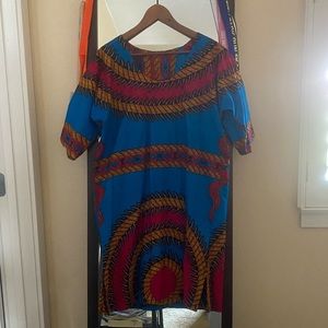 Women’s ethnic print dress